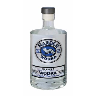 Marder: Klarheit, Reinheit und Eleganz. Wodka aus dem Schwarzwald  500ml