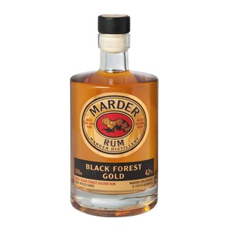 Edelbrände Marder Black Forest Gold | Rum aus dem Schwarzwald |  es erwartet Sie ein süßlicher Duft nach Vanille, Trockenfrüchten und Orangenschalen 2014  Deutschland
