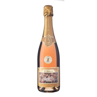 Sekthaus St. Laurentius Cuvée Nadine | Spätburgunder Rosé Brut | Cremant |  klassische Flaschengärung | schöne feinperliger Perlage 2020Trocken  Deutschland
