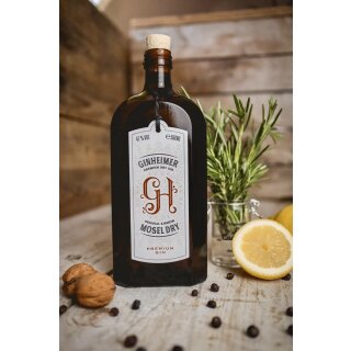 Ginheimer Premium Dry Gin | Mosel | Premium-Botanicals aus einem Jahrhunderte altem Garten NVGin  Deutschland