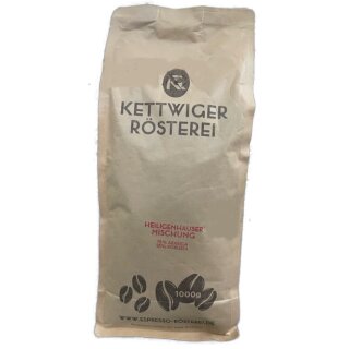 Kettwiger Rösterei Heiligenhauser Kaffee-Mischung | 1000gr | ganze Bohne | schöne Crema | mild mild  Deutschland