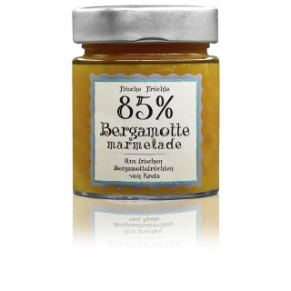 Wajos Gourmet Bergamotte & Orange | Marmelade | 85% frische Früchte