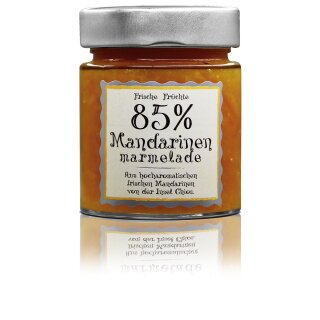 Wajos Gourmet Mandarine | Marmelade | 85% frische Früchte