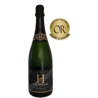 Champagne G.M. HERARD Entdecke die Eleganz von Monsieur H - G.M. HERARDs Signatur-Champagner NV  Frankreich