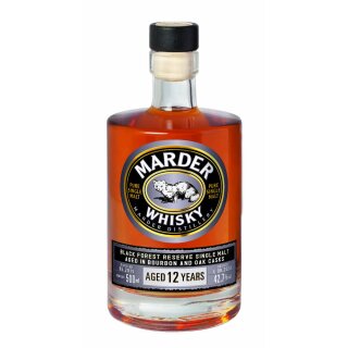 Destillerie Marder Marder Whisky 12 Jahre NV